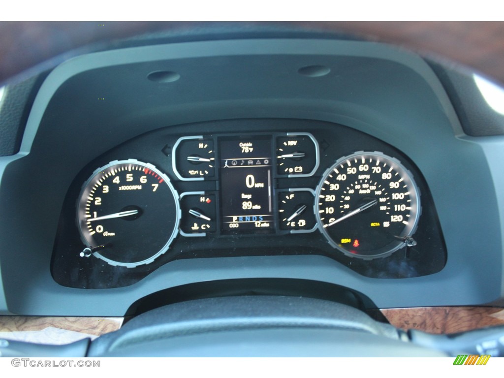 2021 Toyota Tundra 1794 CrewMax 4x4 Gauges Photo #140119627