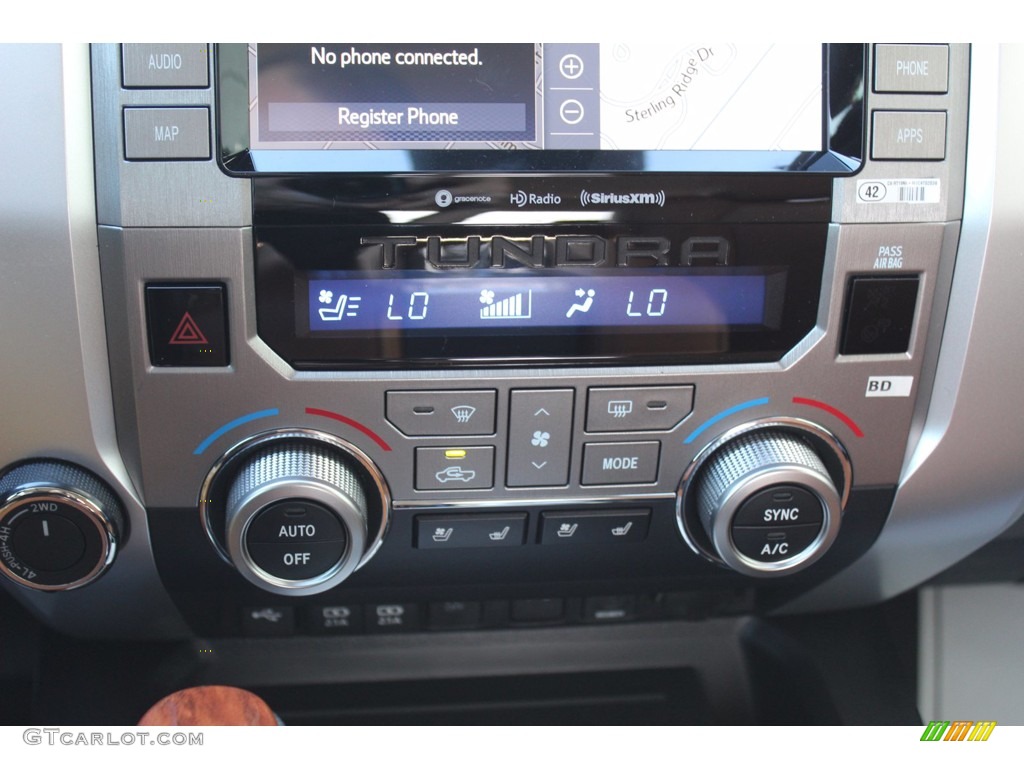 2021 Toyota Tundra 1794 CrewMax 4x4 Controls Photo #140119687
