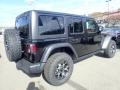 2021 Black Jeep Wrangler Unlimited Rubicon 4x4  photo #5