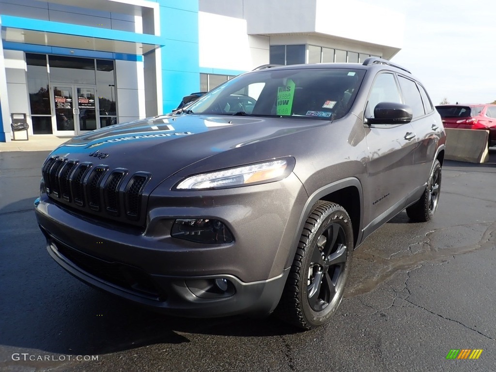 2018 Cherokee Limited 4x4 - Rhino / Black photo #2
