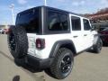 2021 Bright White Jeep Wrangler Unlimited Willys 4x4  photo #5