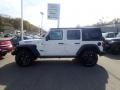 2021 Bright White Jeep Wrangler Unlimited Willys 4x4  photo #7