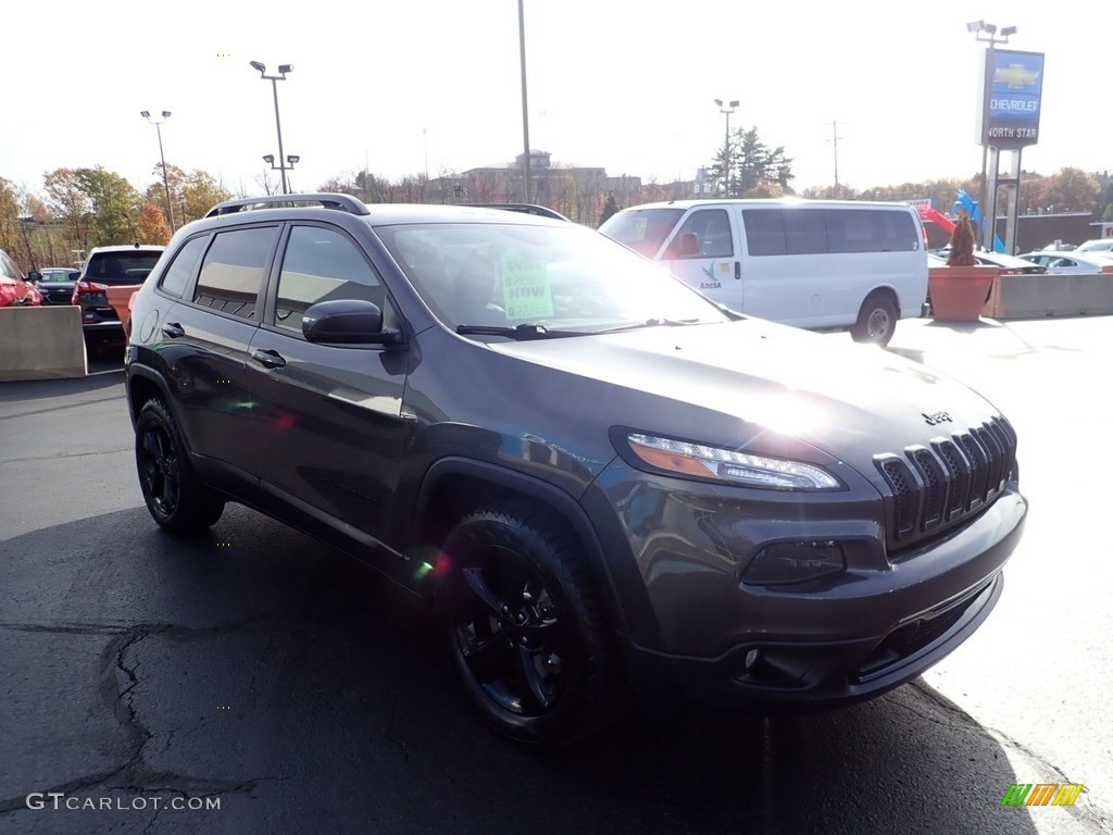2018 Cherokee Limited 4x4 - Rhino / Black photo #11