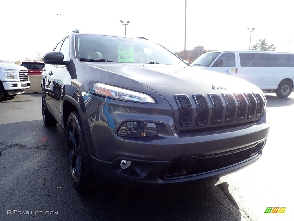 2018 Cherokee Limited 4x4 - Rhino / Black photo #12