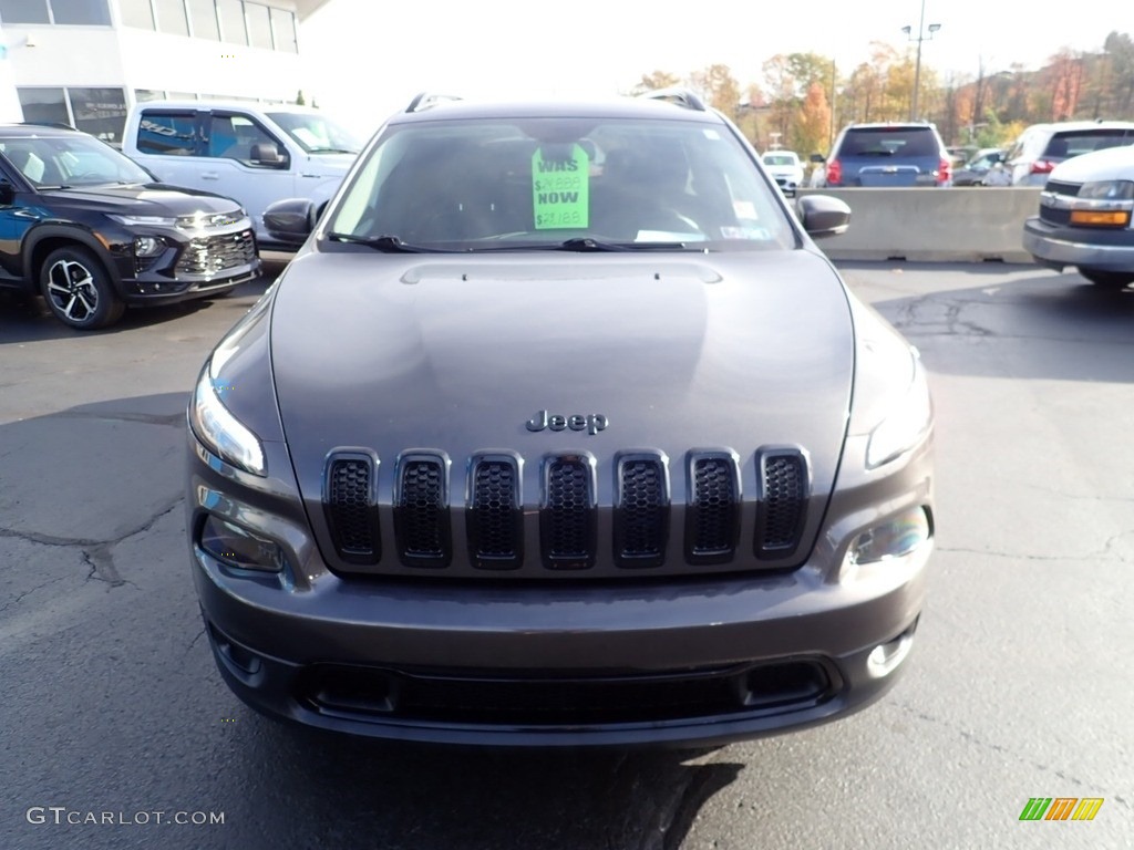 2018 Cherokee Limited 4x4 - Rhino / Black photo #13