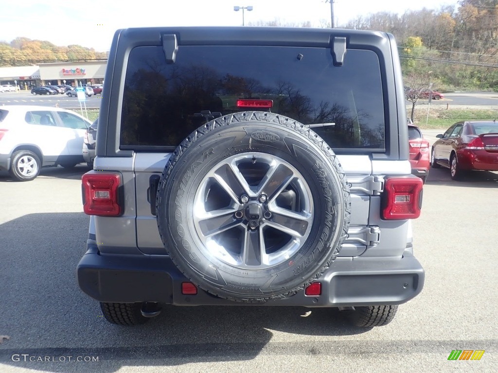 2021 Wrangler Unlimited Sahara 4x4 - Billet Silver Metallic / Black photo #10