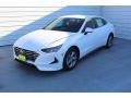 2021 Quartz White Hyundai Sonata SE  photo #4