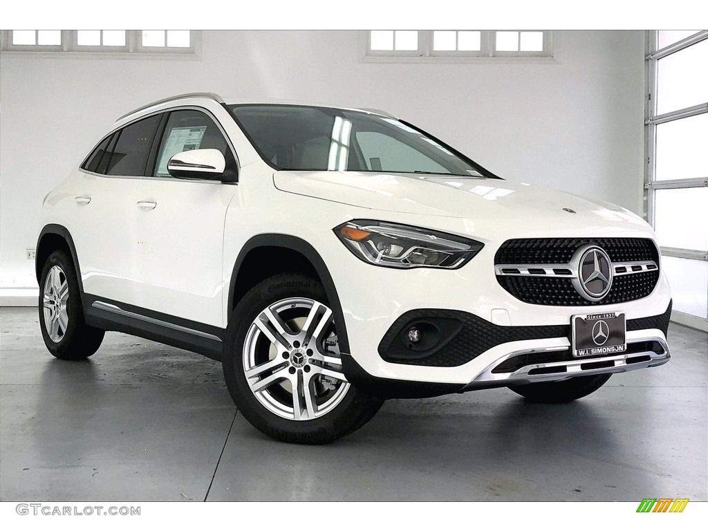 Polar White 2021 Mercedes-Benz GLA 250 Exterior Photo #140122357