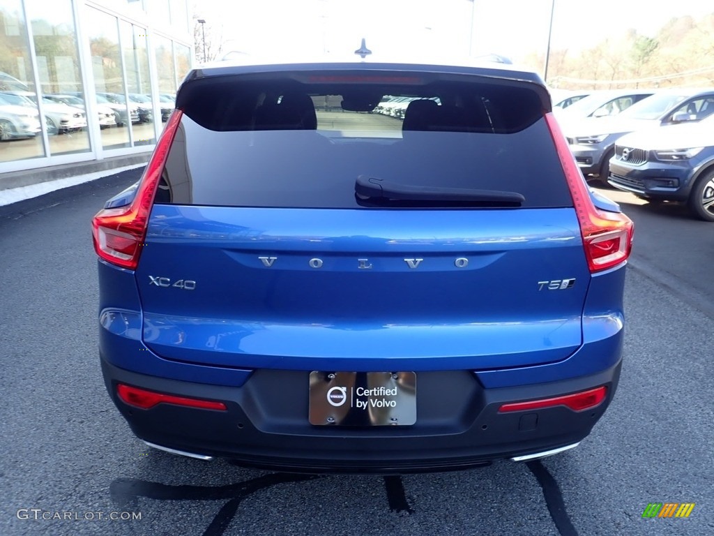 2019 XC40 T5 R-Design AWD - Bursting Blue Metallic / Charcoal photo #4