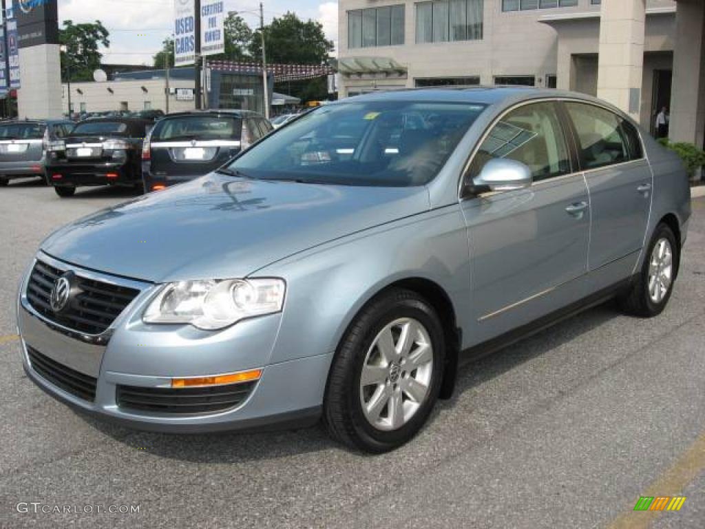 Arctic Blue Silver Volkswagen Passat