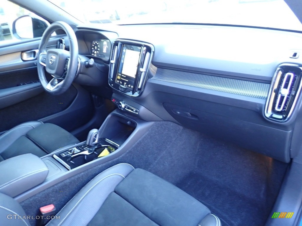 2019 XC40 T5 R-Design AWD - Bursting Blue Metallic / Charcoal photo #12