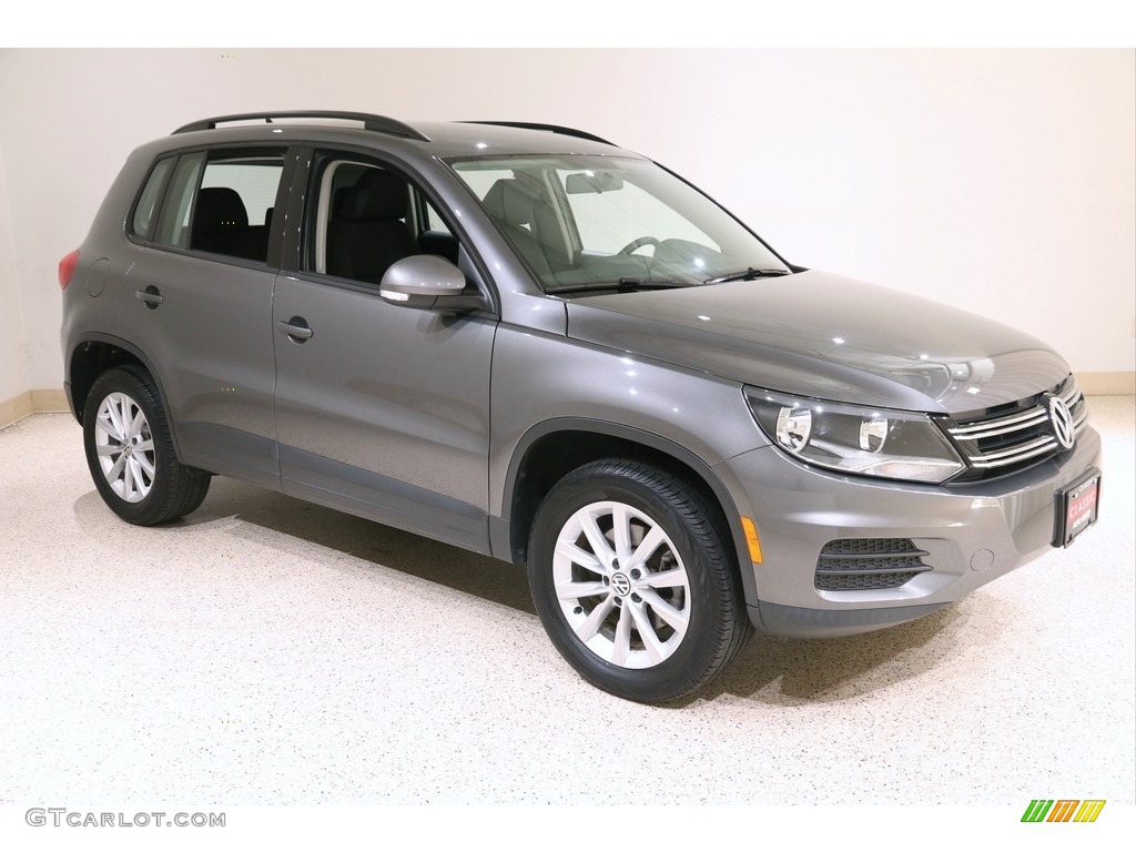 Pepper Gray Metallic 2017 Volkswagen Tiguan Limited 2.0T 4Motion Exterior Photo #140123079