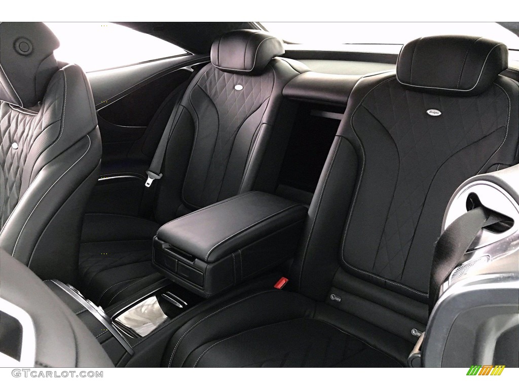 designo Black Interior 2017 Mercedes-Benz S 550 4Matic Coupe Photo #140123478