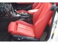 Coral Red 2019 BMW 2 Series M240i Convertible Interior Color