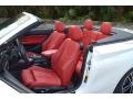 Coral Red 2019 BMW 2 Series M240i Convertible Interior Color