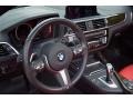 2019 BMW 2 Series Coral Red Interior Steering Wheel Photo