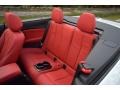 2019 BMW 2 Series Coral Red Interior Rear Seat Photo