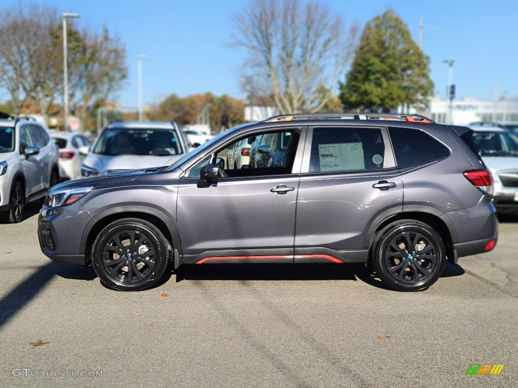Magnetite Gray Metallic 2021 Subaru Forester 2.5i Sport Exterior Photo #140123980