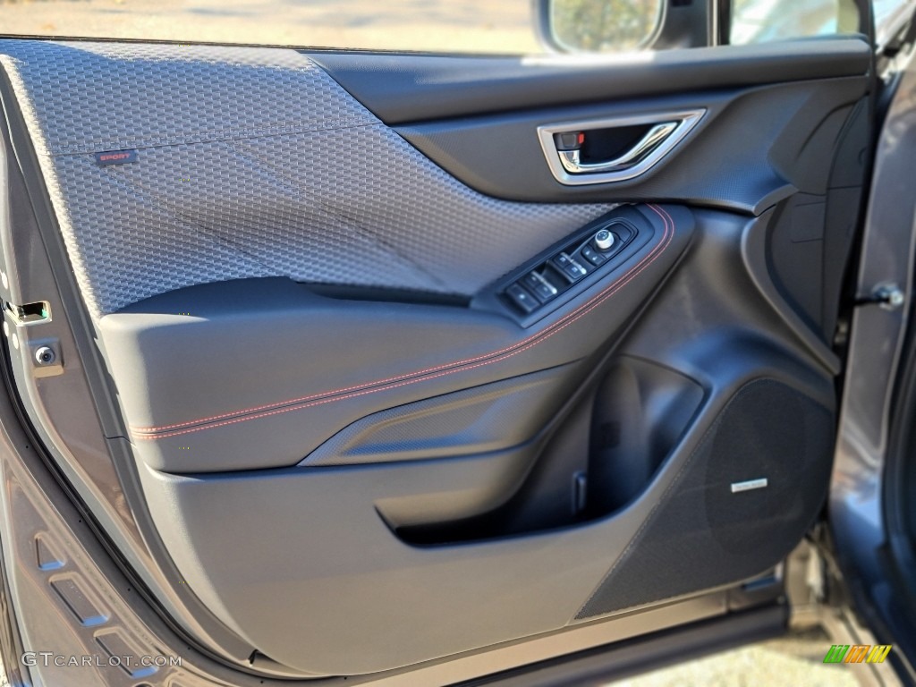 2021 Subaru Forester 2.5i Sport Gray Door Panel Photo #140124195