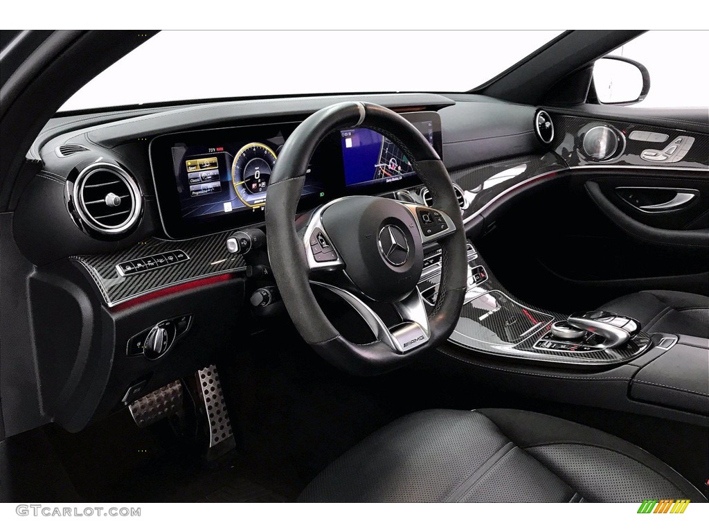 Black Interior 2018 Mercedes-Benz E AMG 63 S 4Matic Photo #140124258