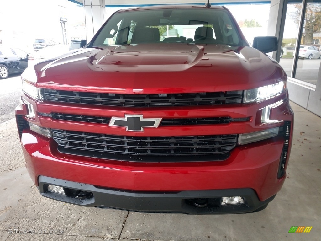 2021 Silverado 1500 RST Crew Cab 4x4 - Cherry Red Tintcoat / Jet Black photo #9