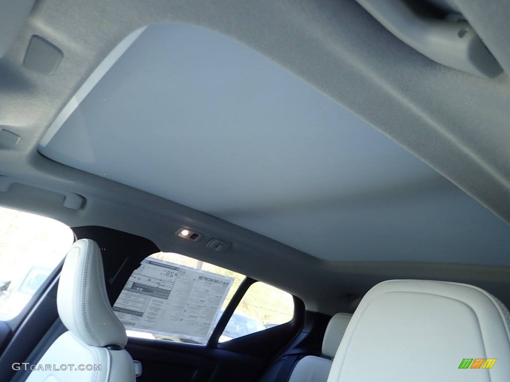2021 XC40 T5 Inscription AWD - Pebble Grey Metallic / Blond/Charcoal photo #11
