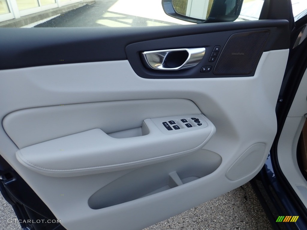 2021 XC60 T6 AWD Inscription - Denim Blue Metallic / Blonde/Charcoal photo #10