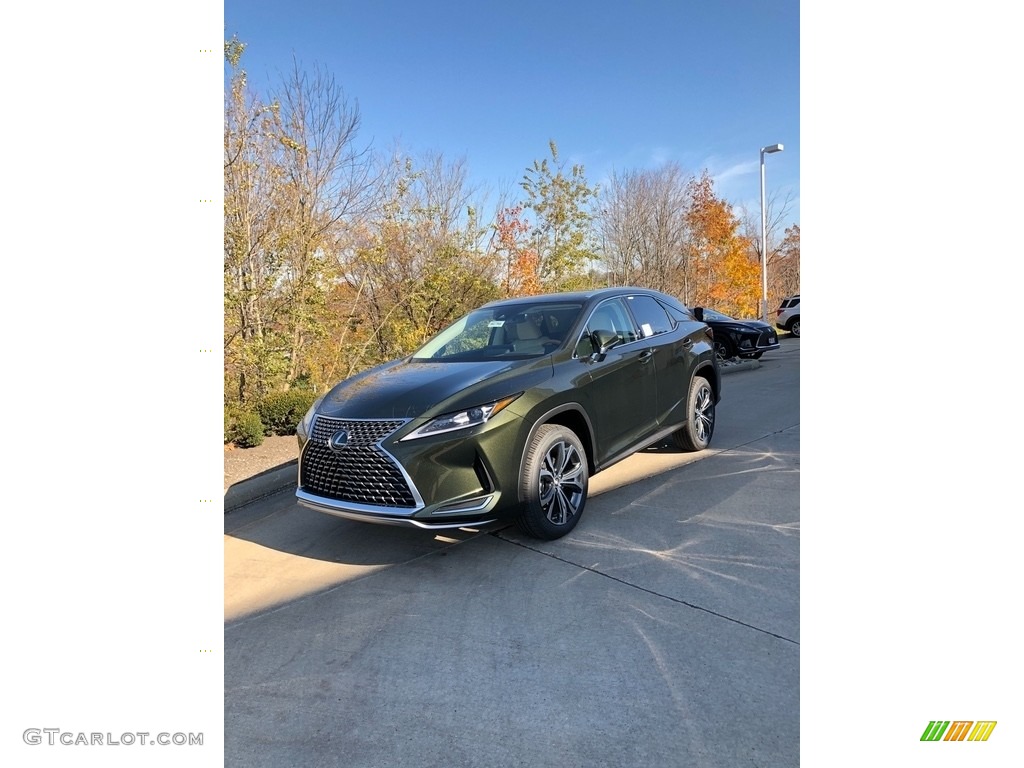 Nori Green Pearl 2021 Lexus RX 350 AWD Exterior Photo #140127123