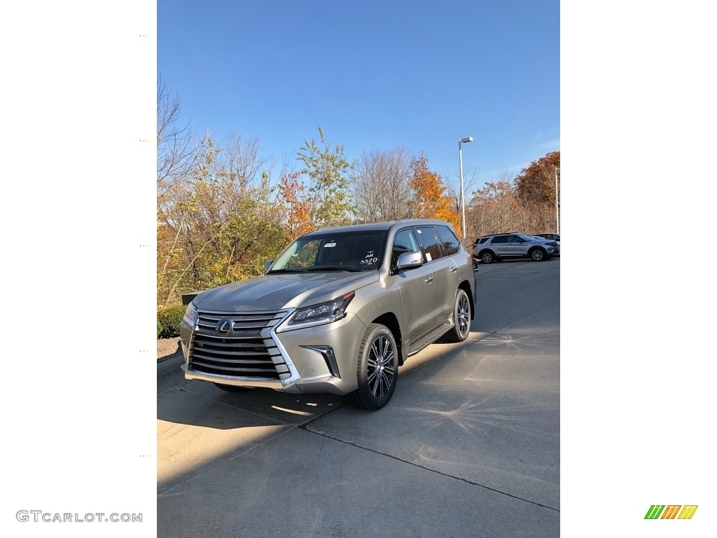 2021 LX 570 - Atomic Silver / Glazed Caramel photo #1