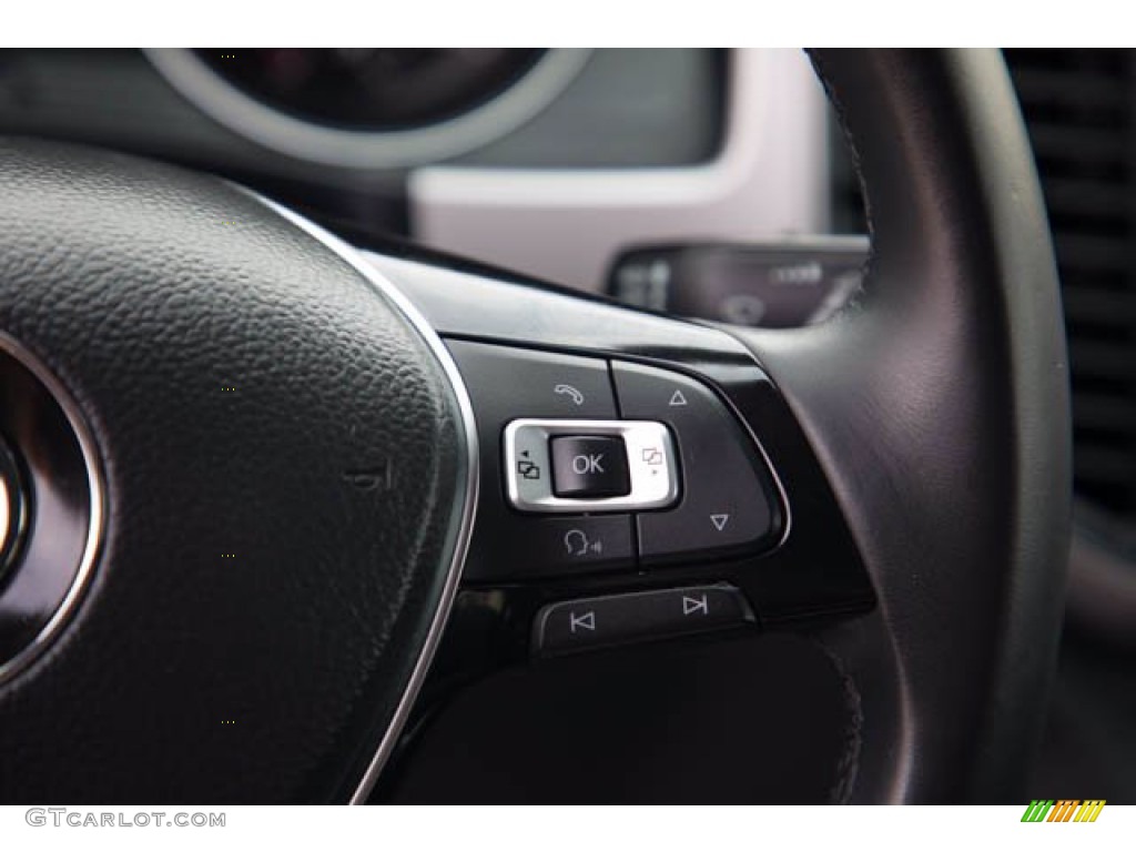 2018 Volkswagen Atlas SE Titan Black Steering Wheel Photo #140127750