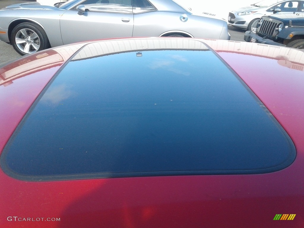 2017 Civic EX Sedan - Rallye Red / Black photo #8