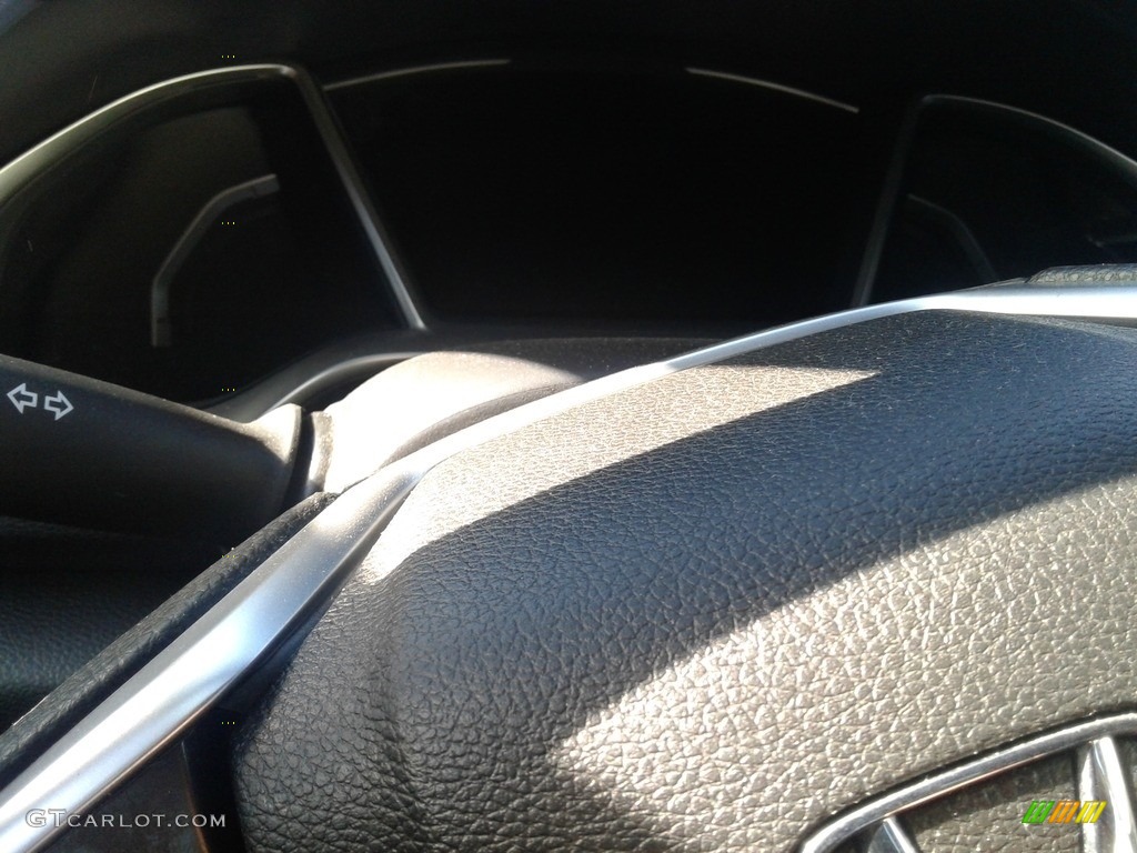 2017 Civic EX Sedan - Rallye Red / Black photo #12