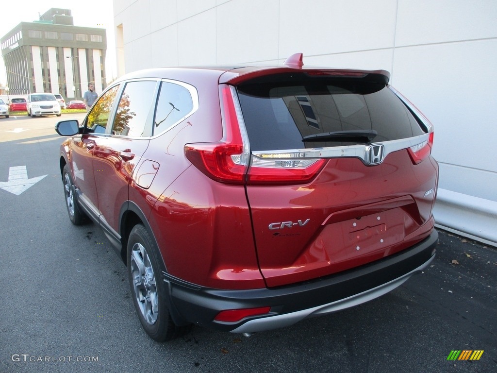 2018 CR-V EX-L AWD - Molten Lava Pearl / Ivory photo #3