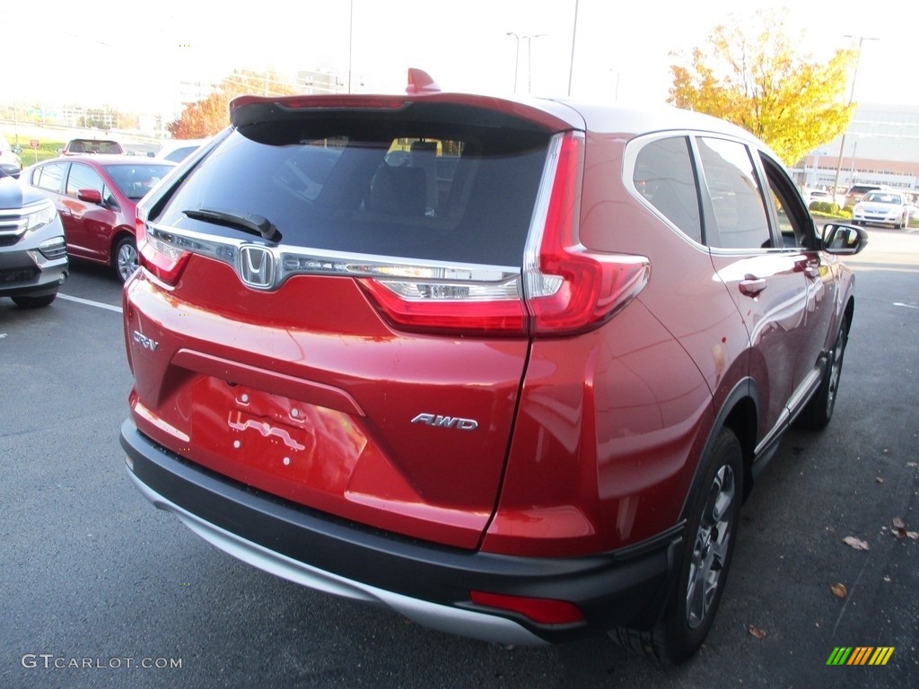 2018 CR-V EX-L AWD - Molten Lava Pearl / Ivory photo #5