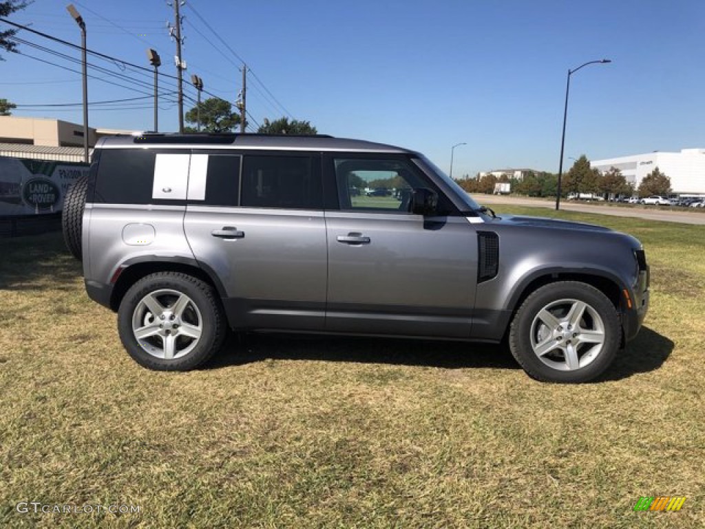 Eiger Gray Metallic 2020 Land Rover Defender 110 SE Exterior Photo #140129490