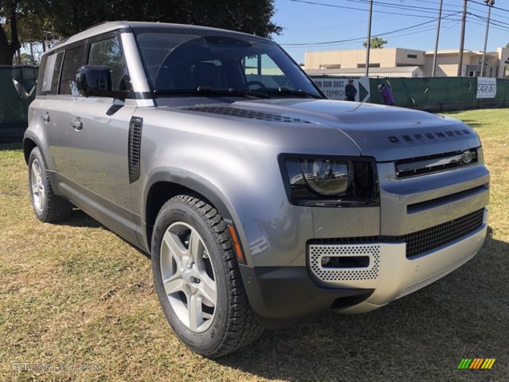 Eiger Gray Metallic 2020 Land Rover Defender 110 SE Exterior Photo #140129604