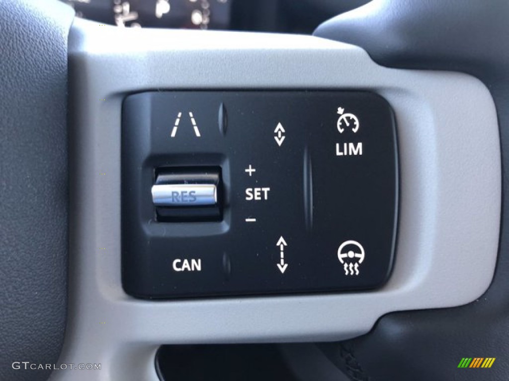 2020 Land Rover Defender 110 SE Ebony Steering Wheel Photo #140129730