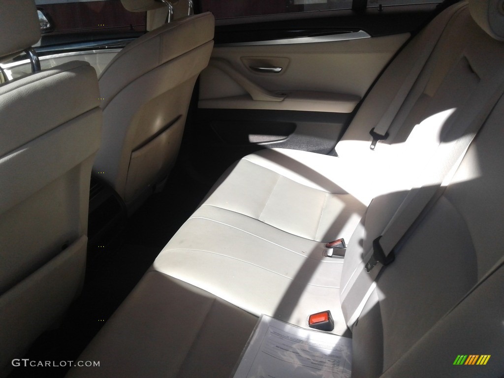 2012 5 Series 528i Sedan - Space Gray Metallic / Everest Gray photo #12