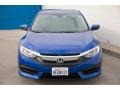 2018 Aegean Blue Metallic Honda Civic EX Sedan  photo #7