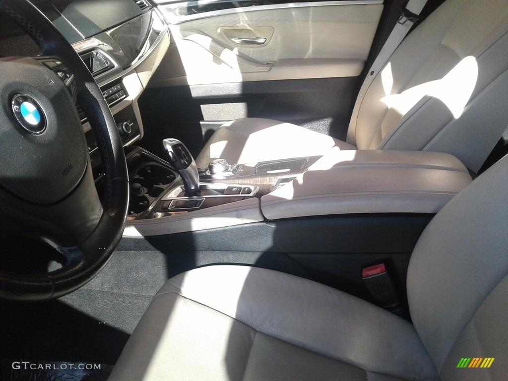 2012 5 Series 528i Sedan - Space Gray Metallic / Everest Gray photo #15