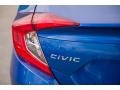2018 Aegean Blue Metallic Honda Civic EX Sedan  photo #12