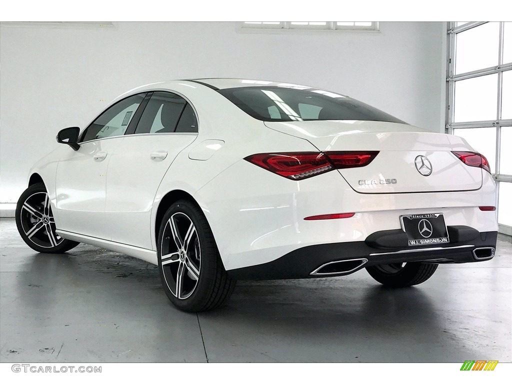 2021 CLA 250 Coupe - Polar White / Black photo #2