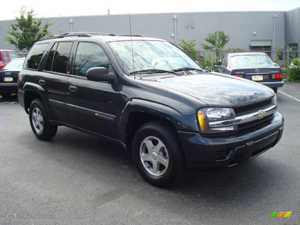 2004 TrailBlazer LT 4x4 - Dark Gray Metallic / Dark Pewter photo #5