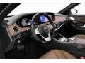 Nut Brown/Black 2020 Mercedes-Benz S 450 Sedan Interior Color