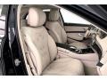 designo Silk Beige/Deep Sea Blue Front Seat Photo for 2020 Mercedes-Benz S #140132304