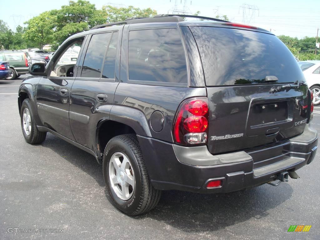 2004 TrailBlazer LT 4x4 - Dark Gray Metallic / Dark Pewter photo #9