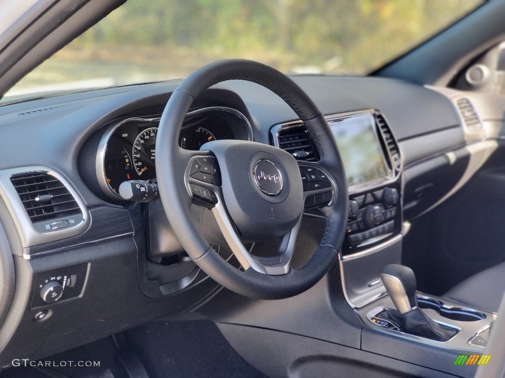 2021 Grand Cherokee Limited 4x4 - Bright White / Black photo #7