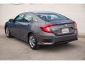 2017 Sonic Gray Pearl Honda Civic LX Sedan  photo #2