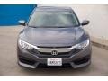 2017 Sonic Gray Pearl Honda Civic LX Sedan  photo #7