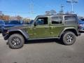 Sarge Green 2021 Jeep Wrangler Unlimited Rubicon 4x4 Exterior